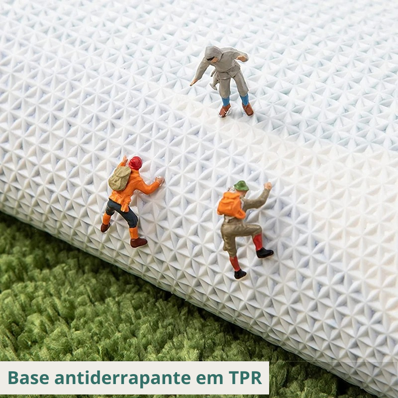 GreenLeaf Soft – Tapete Antiderrapante em Microfibra