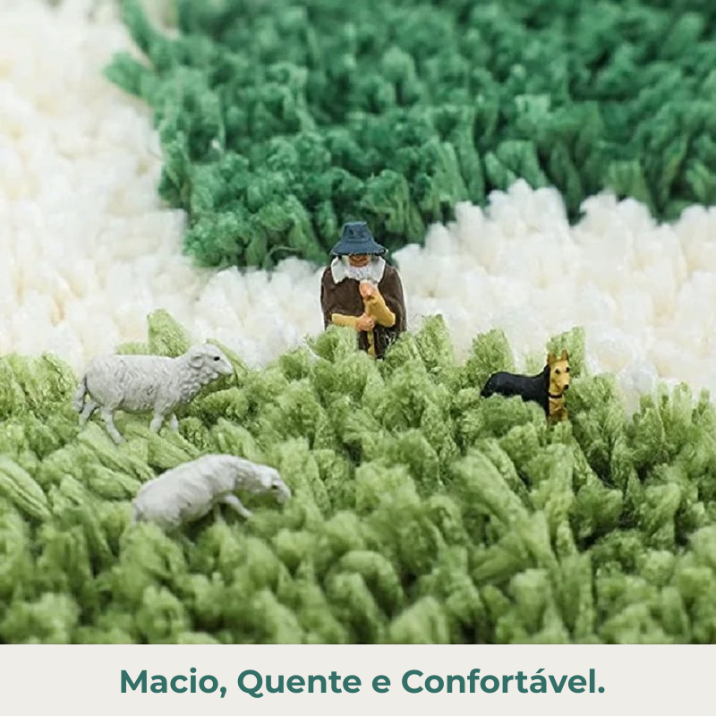 GreenLeaf Soft – Tapete Antiderrapante em Microfibra