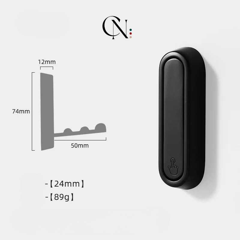 Gancho de Parede Dobrável em Aço Inoxidável