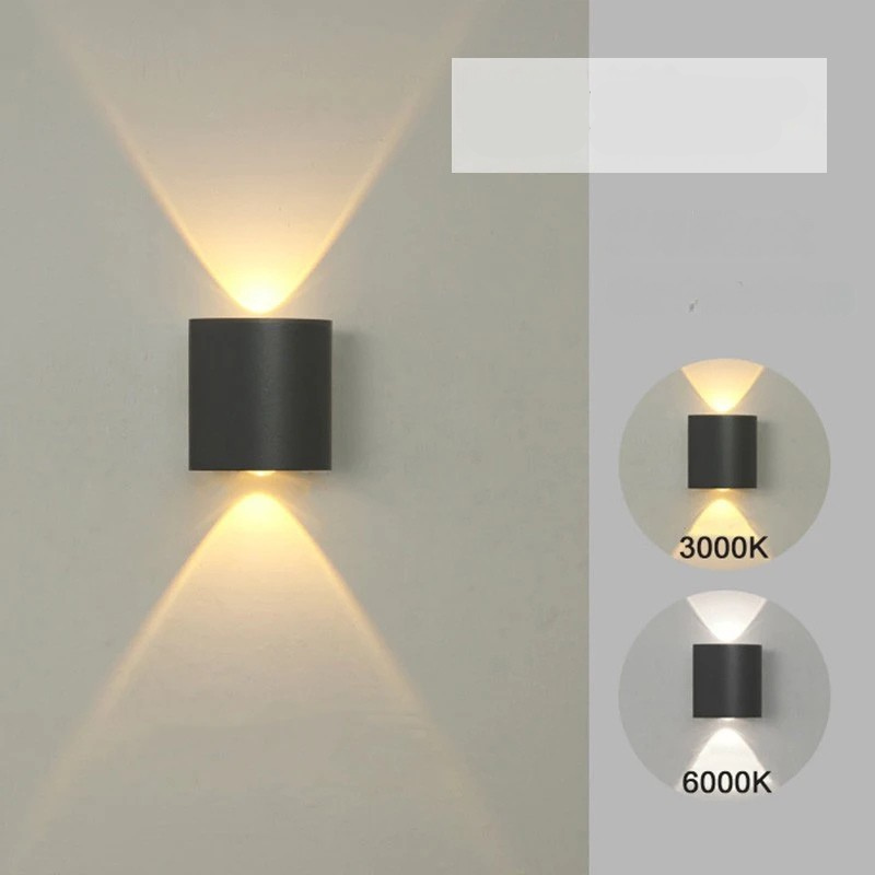 Arandela LED Moderna – Iluminação Up & Down