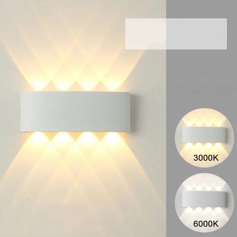Arandela LED Moderna – Iluminação Up & Down