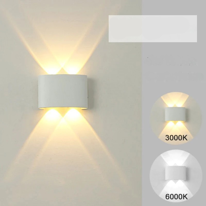 Arandela LED Moderna – Iluminação Up & Down