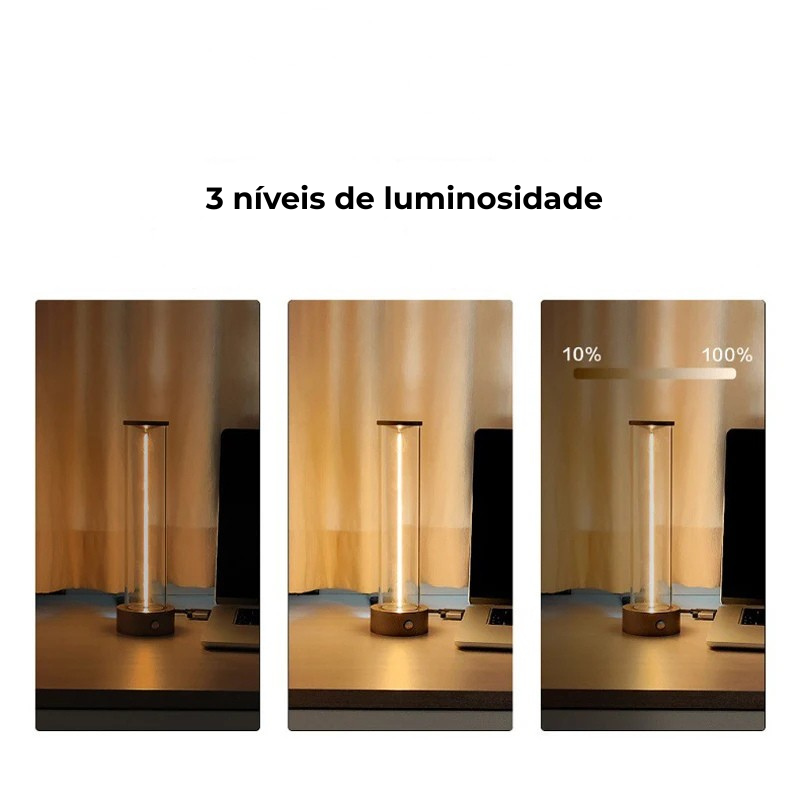 Lunoré™ – Luminária LED Magnética