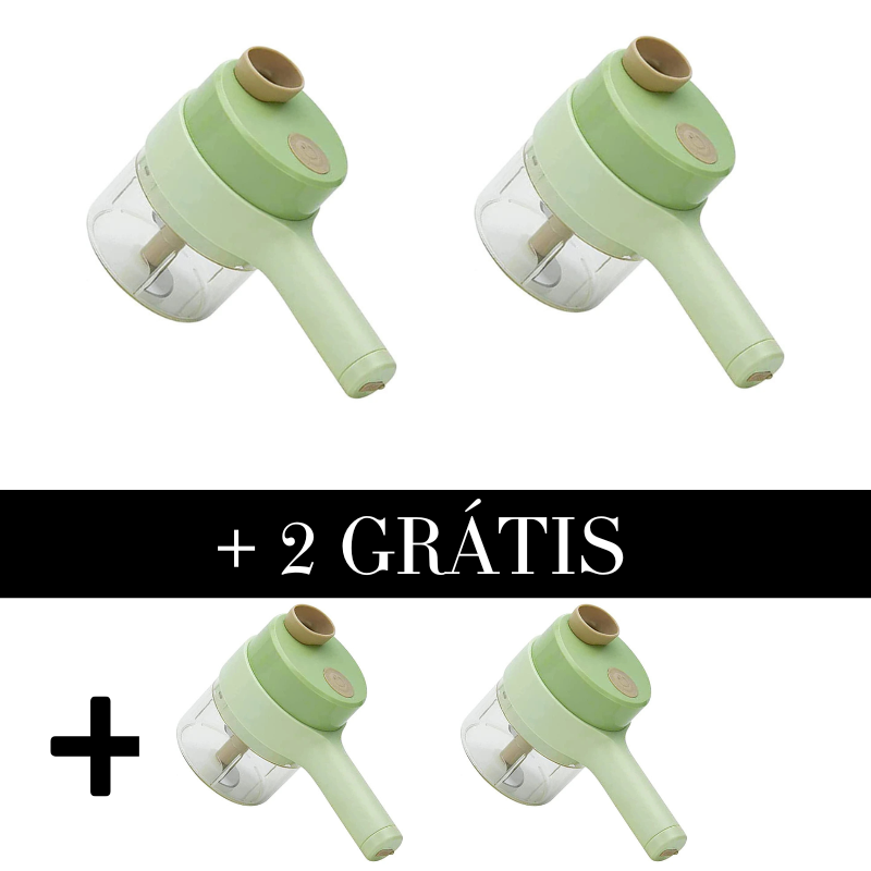 Tempré™ Cortador Elétrico de Legumes 4 em 1 sem Fio