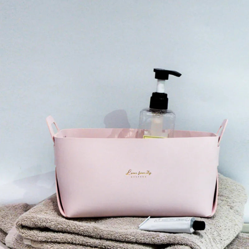 Bolsa Organizadora de Mesa em Couro PU