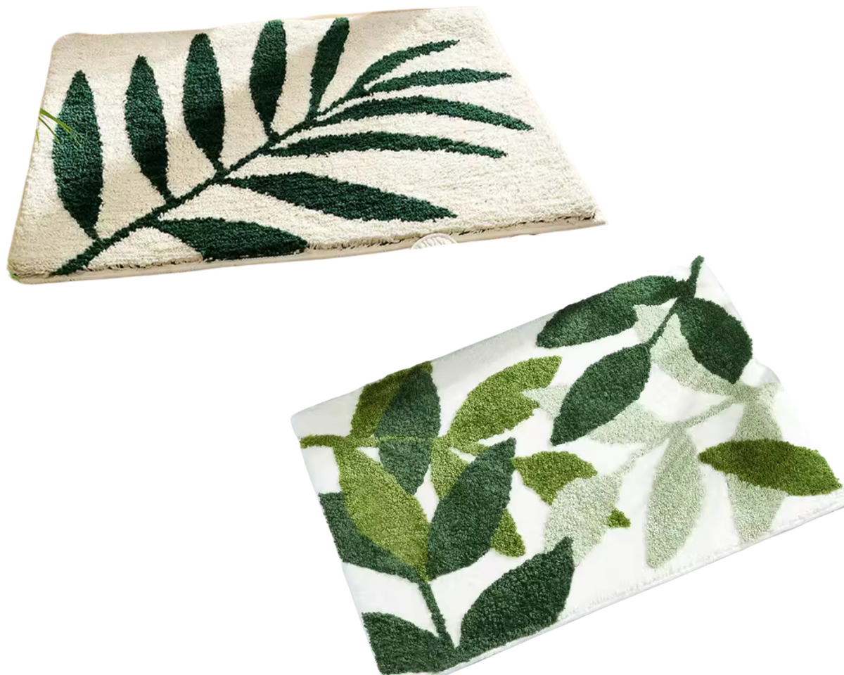 GreenLeaf Soft – Tapete Antiderrapante em Microfibra