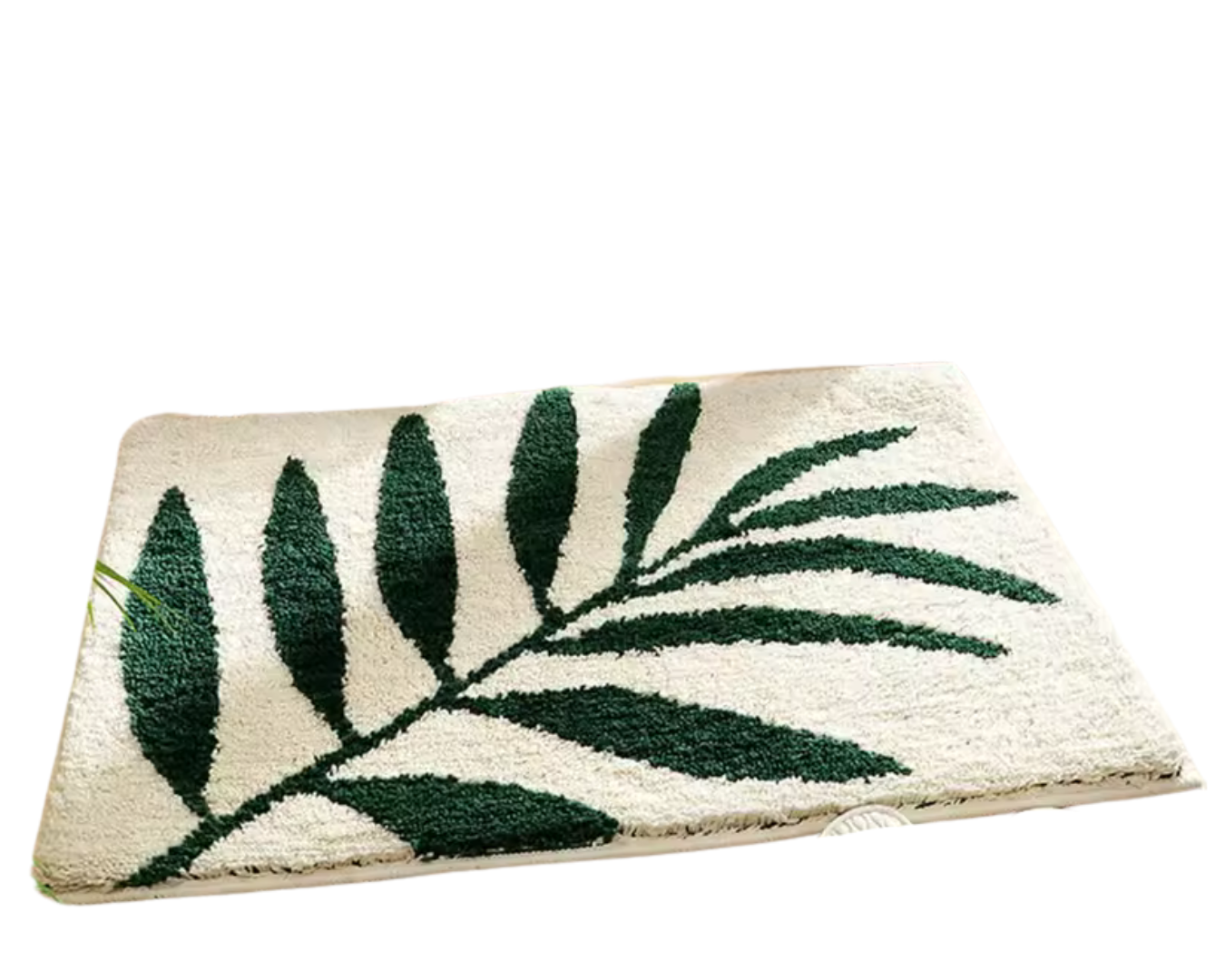 GreenLeaf Soft – Tapete Antiderrapante em Microfibra