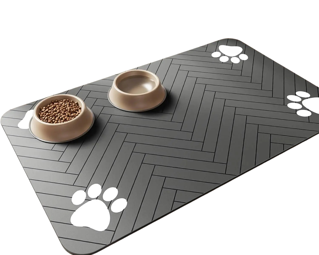 Tapete Absorvente Impermeável para Tigela de Pet