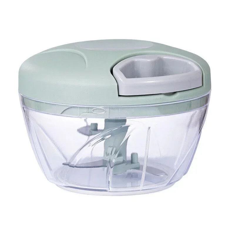 Bravura – Moedor Manual de Carne 500/900ml com Triturador de Alho e Cortador de Legumes Giratório