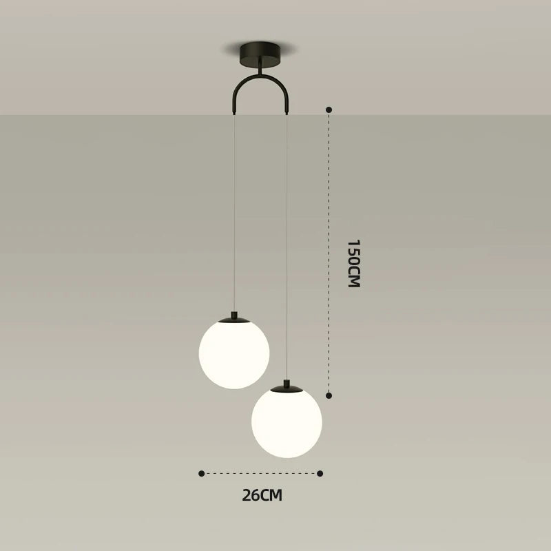 Skýra™ – Lustre Pendente Nórdico