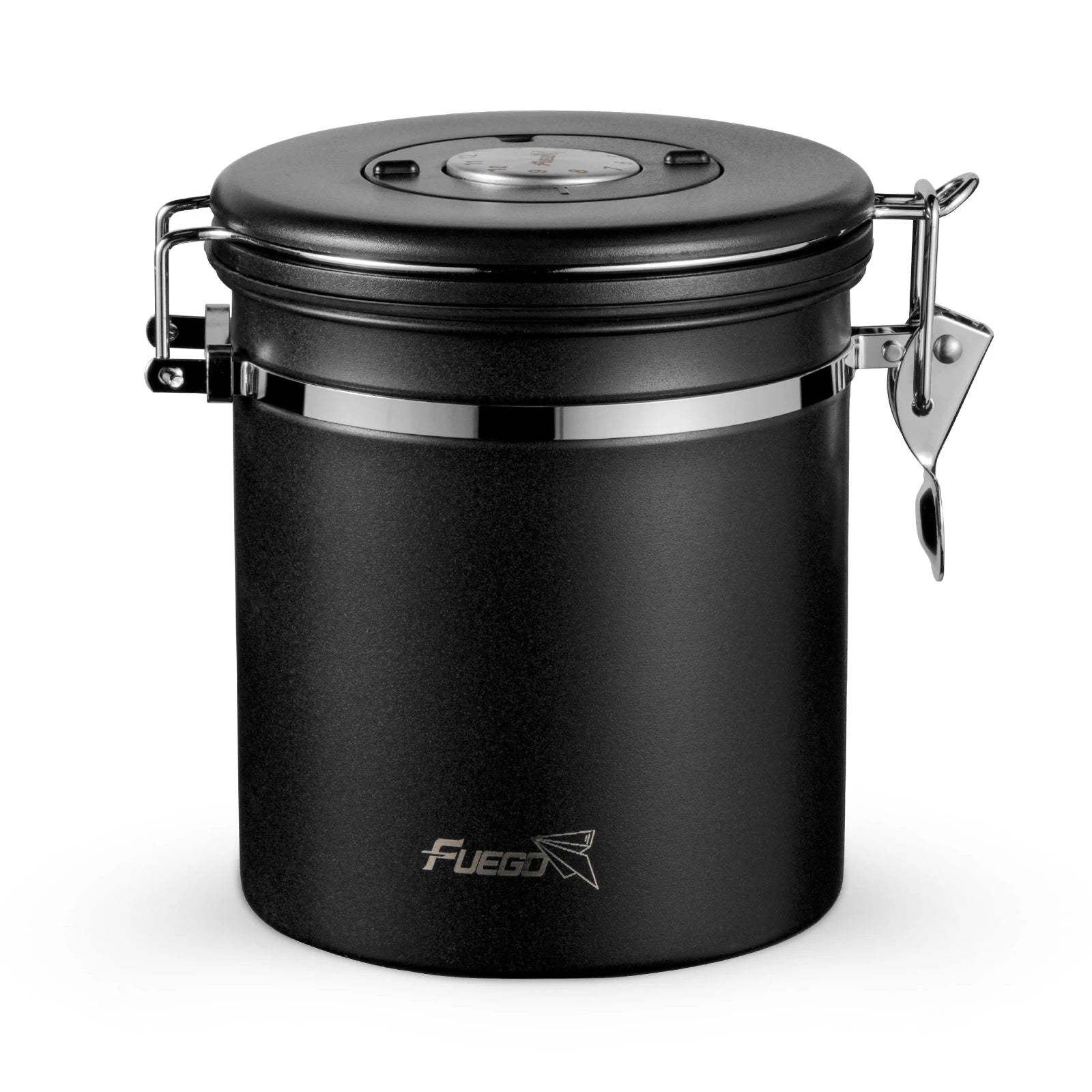 Pote Hermético de Café Fuego – Armazenamento em Aço Inox