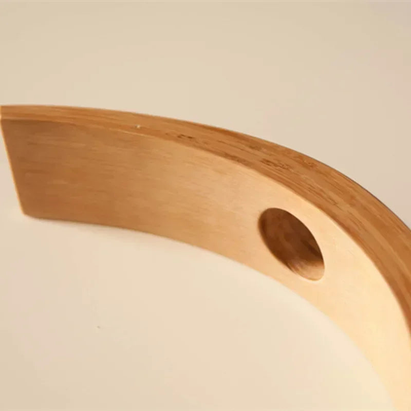 Suporte de Garrafa de Vinho em Madeira Bambu Decorativo