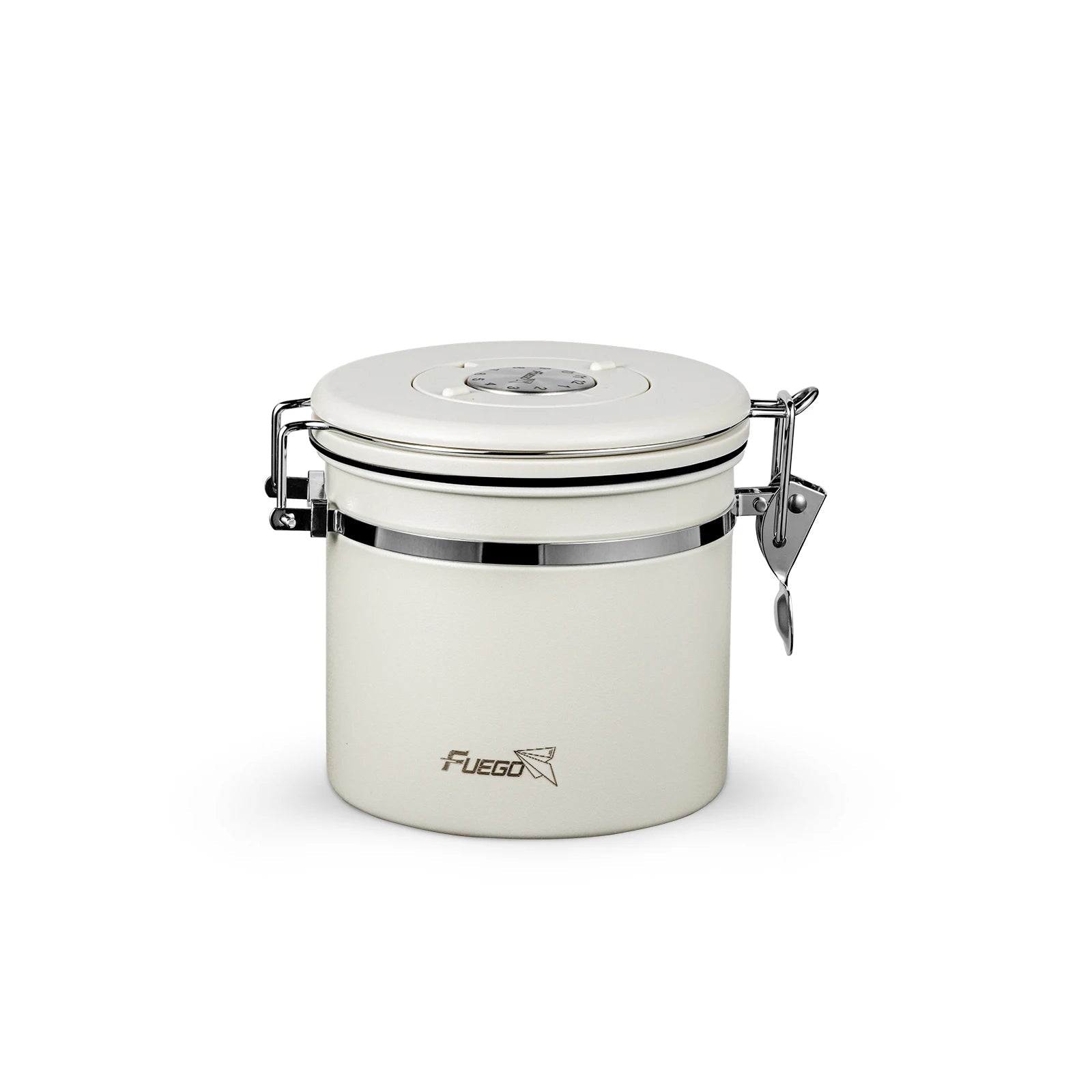 Pote Hermético de Café Fuego – Armazenamento em Aço Inox