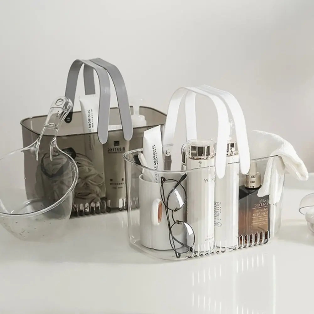 Cesta Organizadora para Banheiro com Fundo Vazado