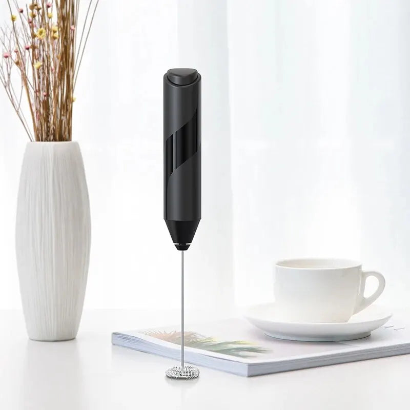 Espumador de Leite Elétrico Portátil para Cappuccino e Café