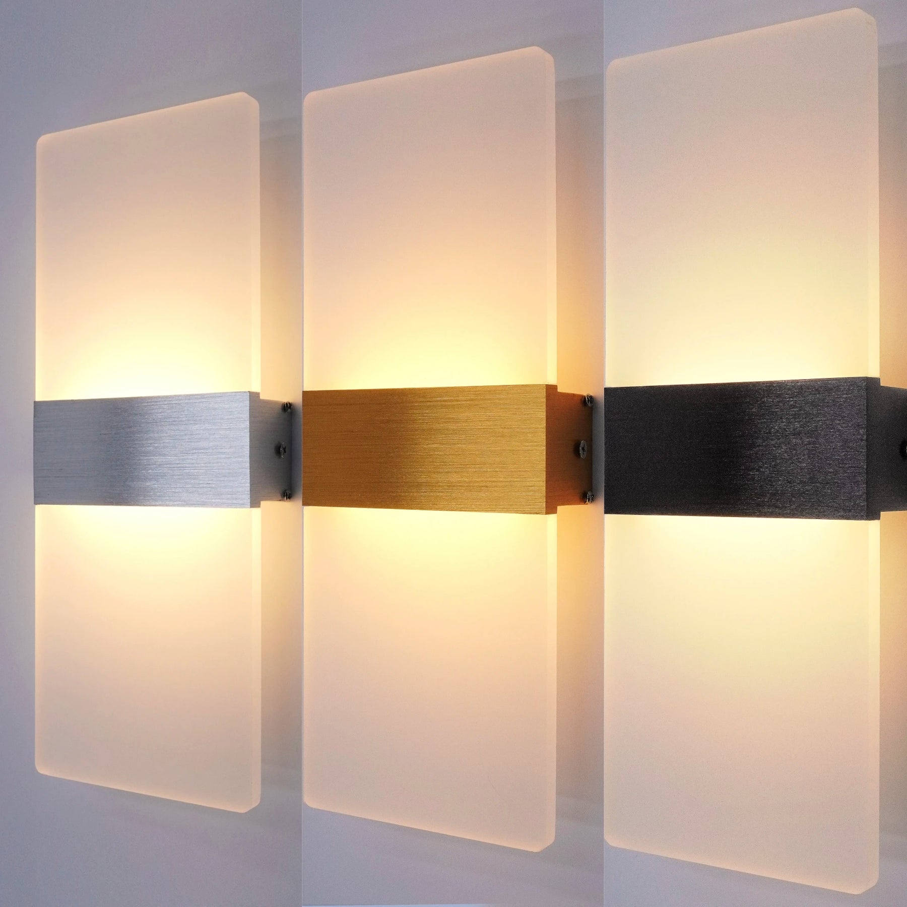 Arandela LED Minimalista Moderna Retangular