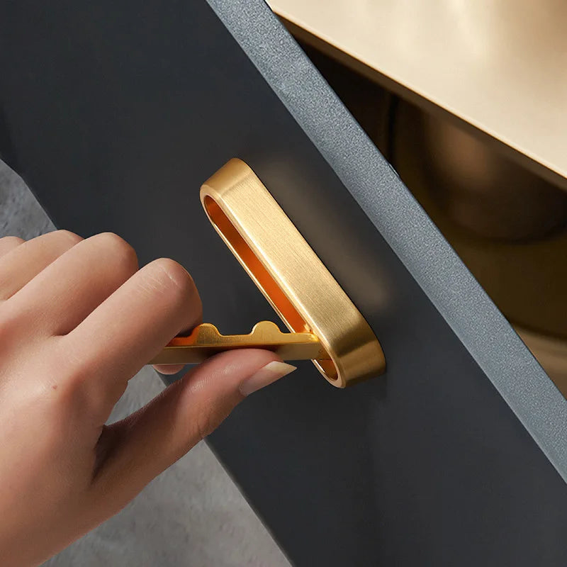 Gancho de Parede Dobrável em Aço Inoxidável