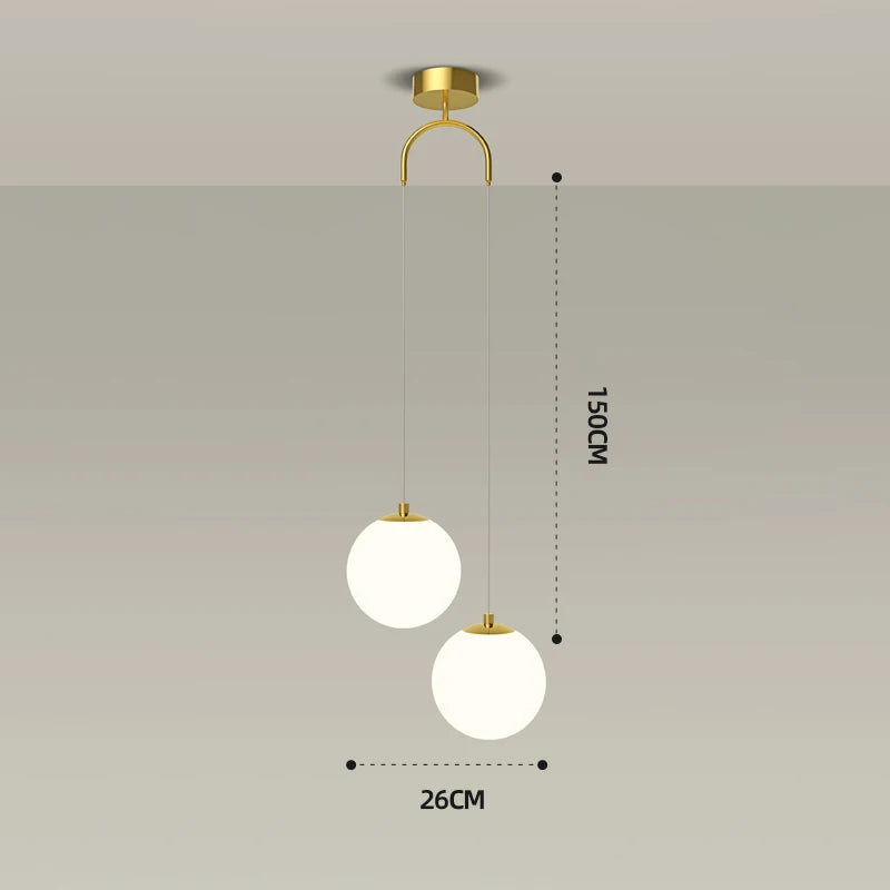 Skýra™ – Lustre Pendente Nórdico