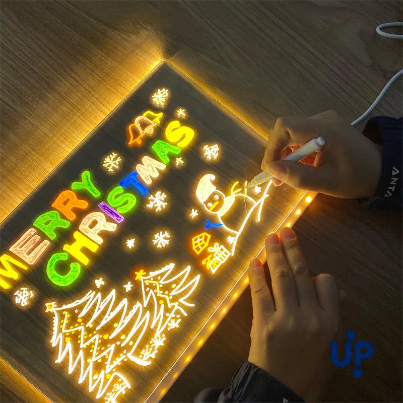 LumiArt™ Prancheta de LED iluminada.