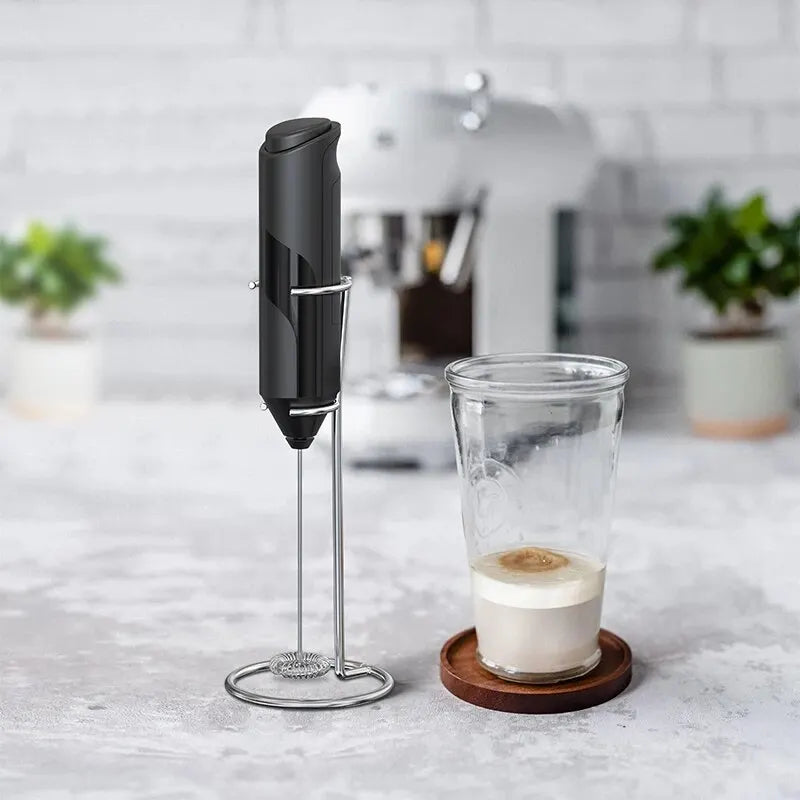 Espumador de Leite Elétrico Portátil para Cappuccino e Café