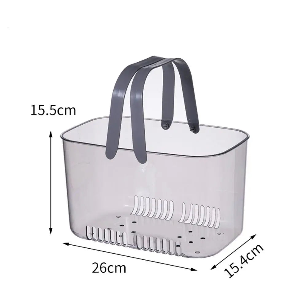 Cesta Organizadora para Banheiro com Fundo Vazado