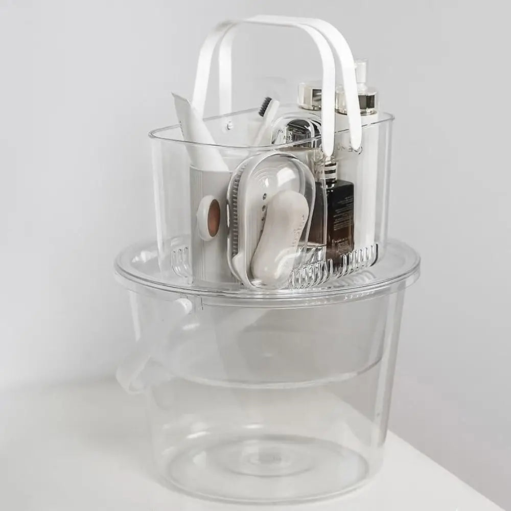 Cesta Organizadora para Banheiro com Fundo Vazado