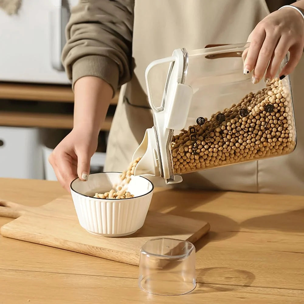 Pote Hermético para Arroz e Alimentos Secos