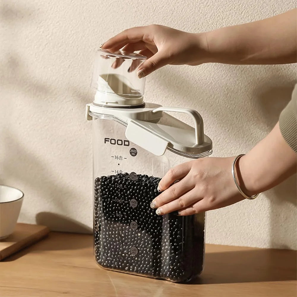 Pote Hermético para Arroz e Alimentos Secos