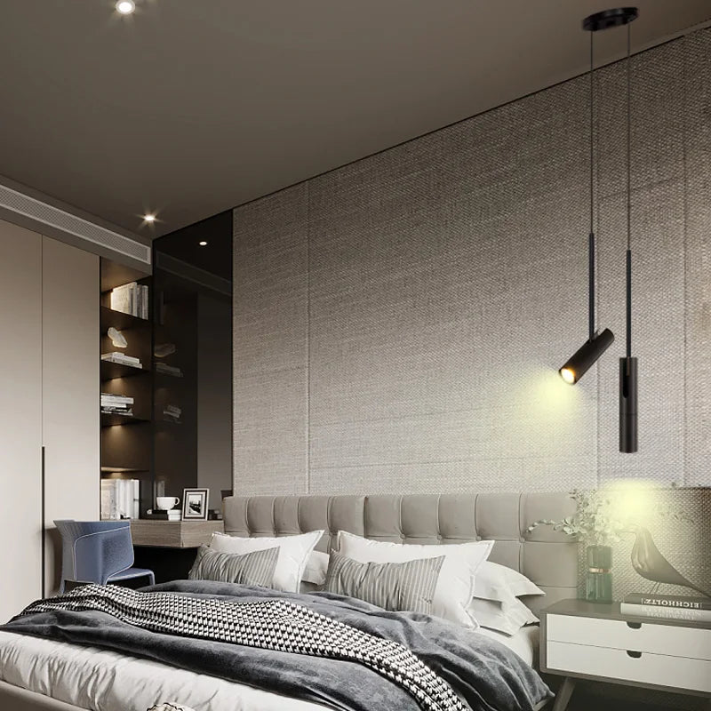 Lustre LED DUO Moderno para Quarto