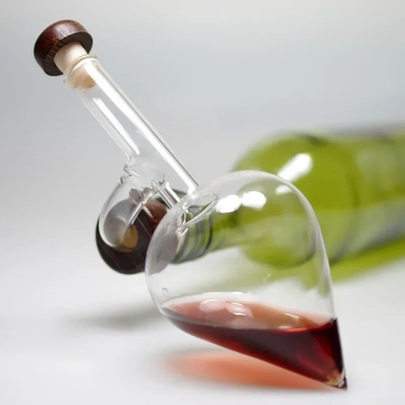 Aervia Drop – Aerador de Vinho Portátil com Decanter Rápido