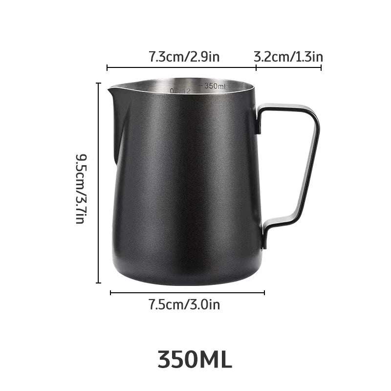 Jarra de Aço Inox para Espumar Leite Profissional