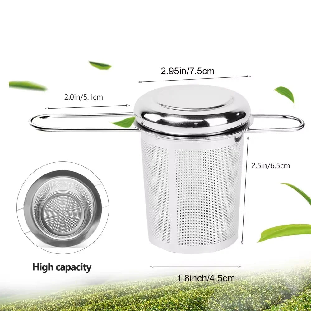Infusor de Chá em Aço Inoxidável