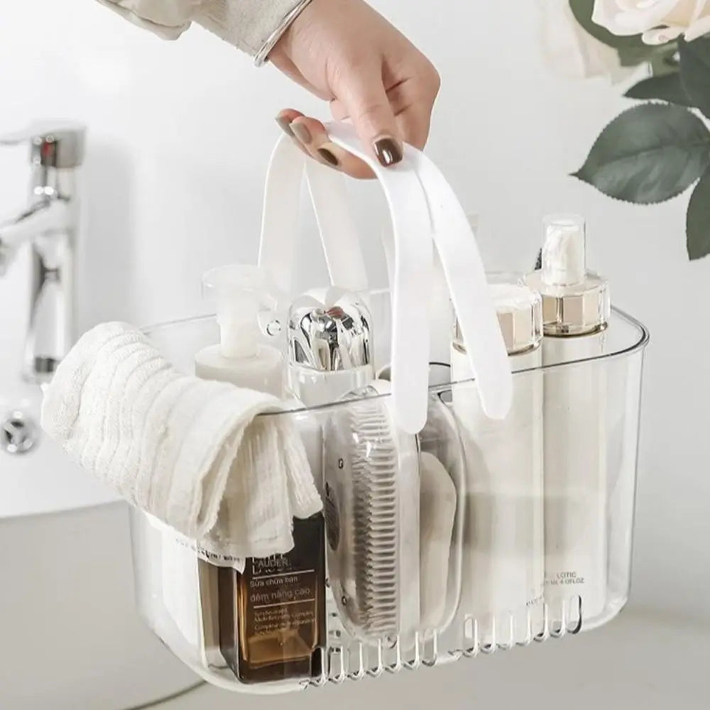Cesta Organizadora para Banheiro com Fundo Vazado