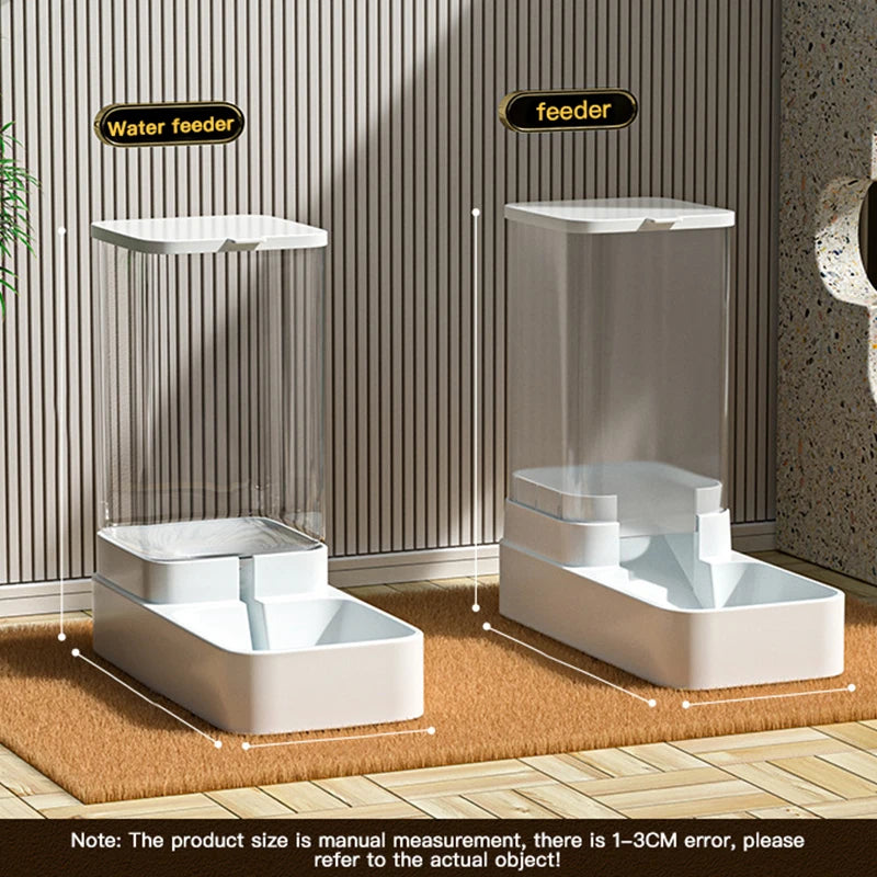 Comedouro e Bebedouro Automático para Gatos e Cães