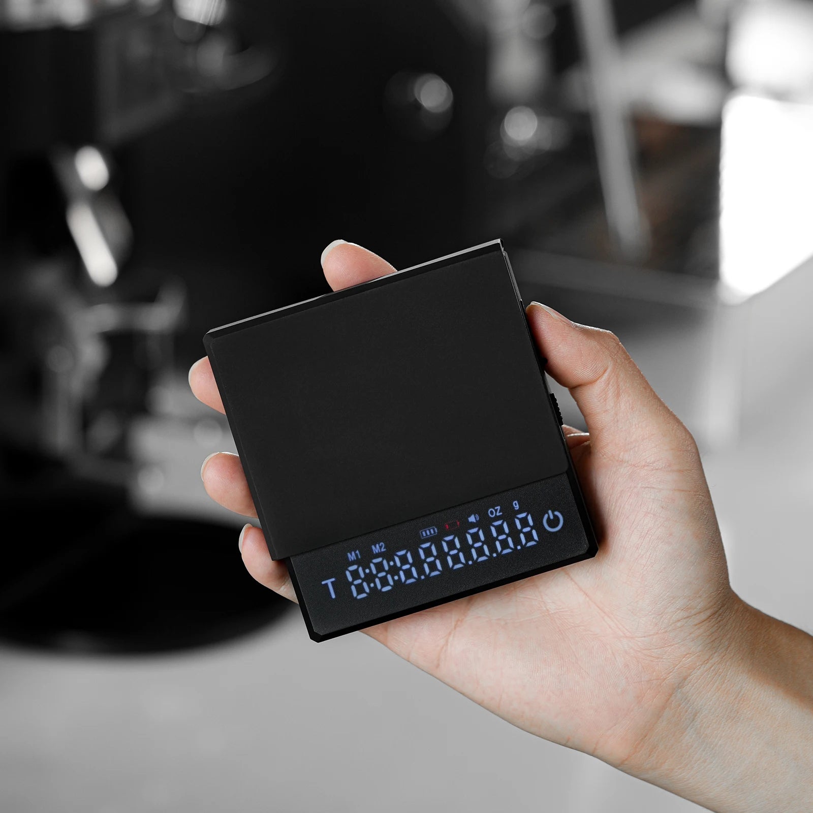 Balança Digital de Alta Precisão com Timer para Café e Espresso