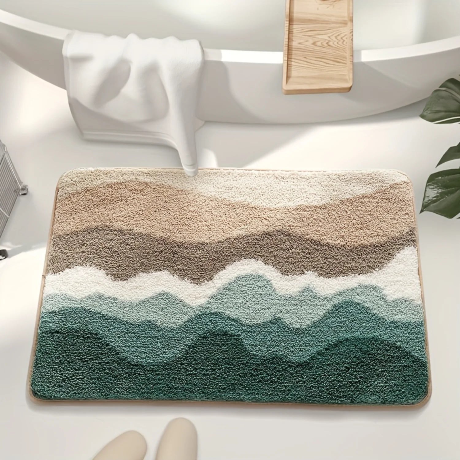WAVE Soft – Tapete de Banheiro Antiderrapante