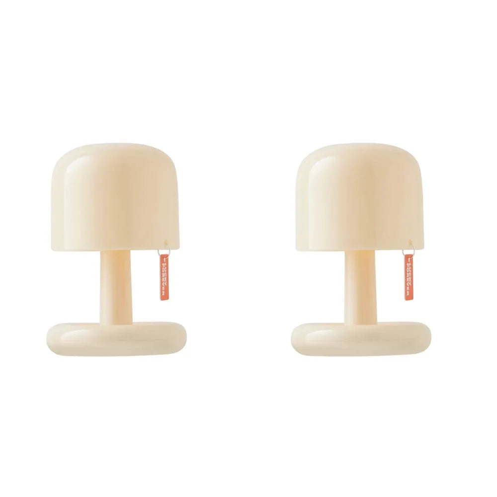 Luminária de Mesa Pôr do Sol Mini – Estilo Cogumelo LED Recarregável