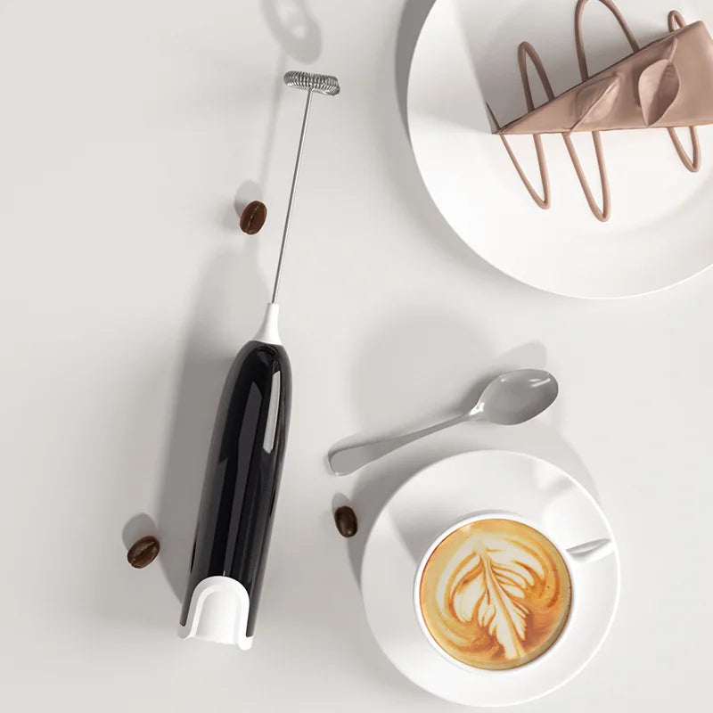 Espumador de Leite Portátil para Café e Bebidas