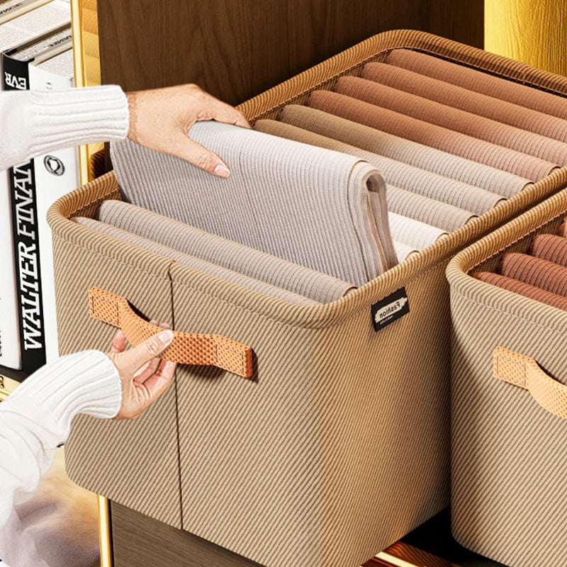 Organizador de Roupas Dobrável – Kit com 1, 2 ou 3