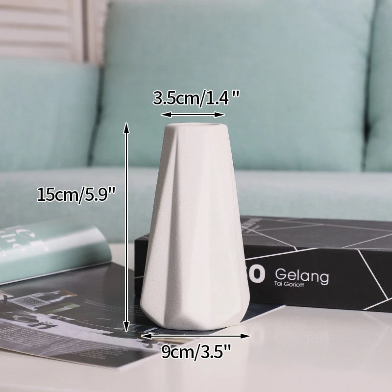 Vaso Verona – Vaso Decorativo Retrô em Cerâmica