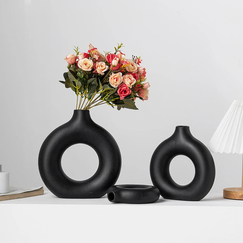 Floræn™ – Vaso Nórdico Minimalista para Arranjos Florais
