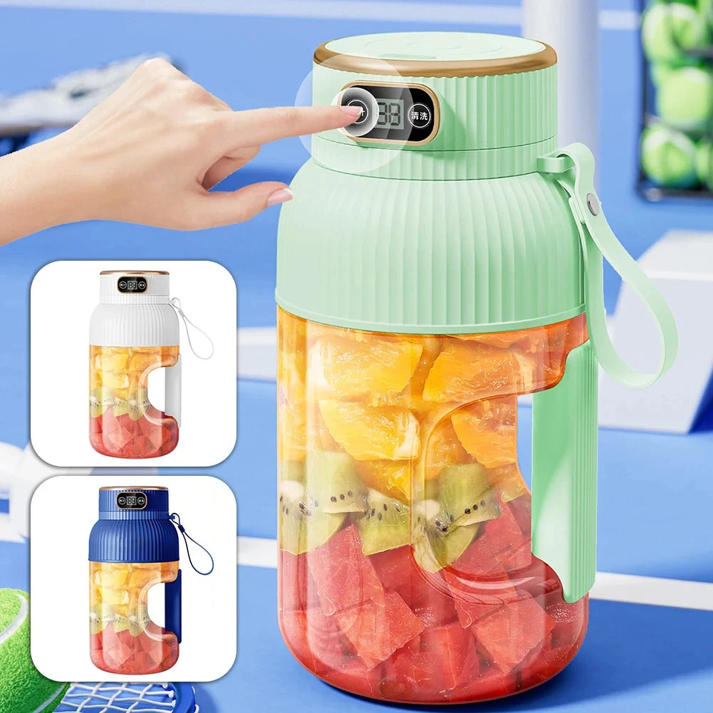 TERMINAR BlendNow – Copo Mixer Portátil Elétrico para Sucos e Smoothies com Alta Capacidade