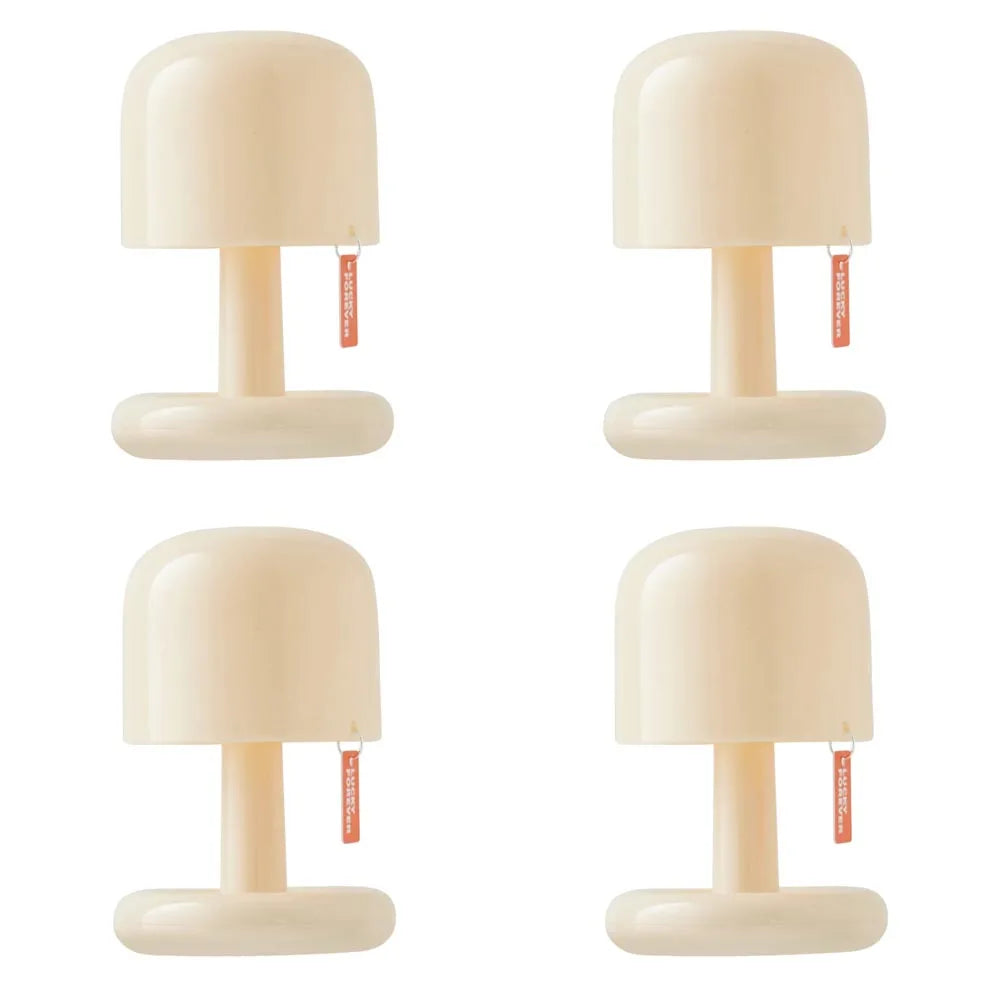 Luminária de Mesa Pôr do Sol Mini – Estilo Cogumelo LED Recarregável