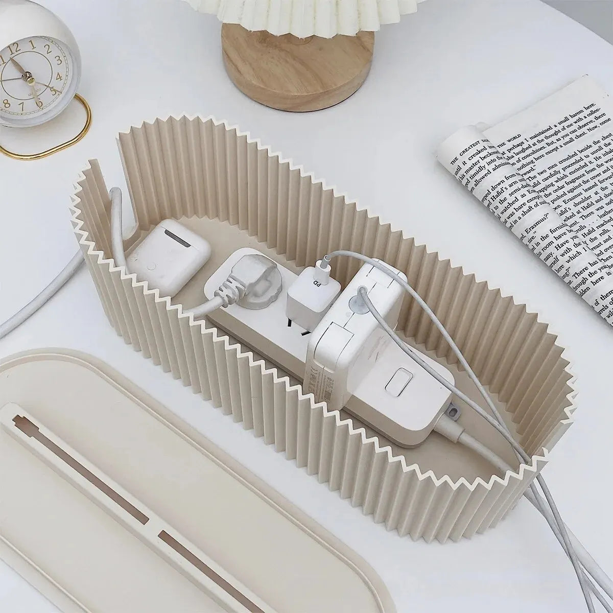 Caixa Organizadora CableTidy de Cabos com Tampa