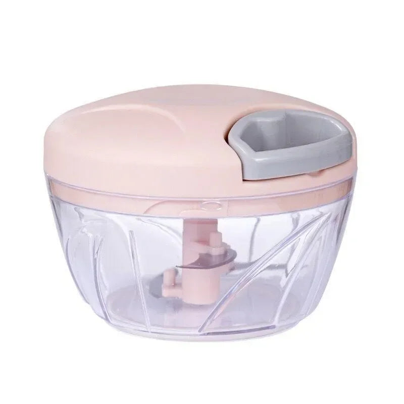 Bravura – Moedor Manual de Carne 500/900ml com Triturador de Alho e Cortador de Legumes Giratório