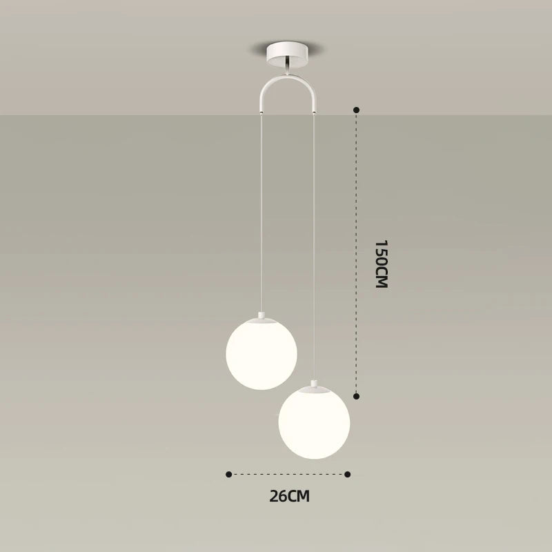 Skýra™ – Lustre Pendente Nórdico