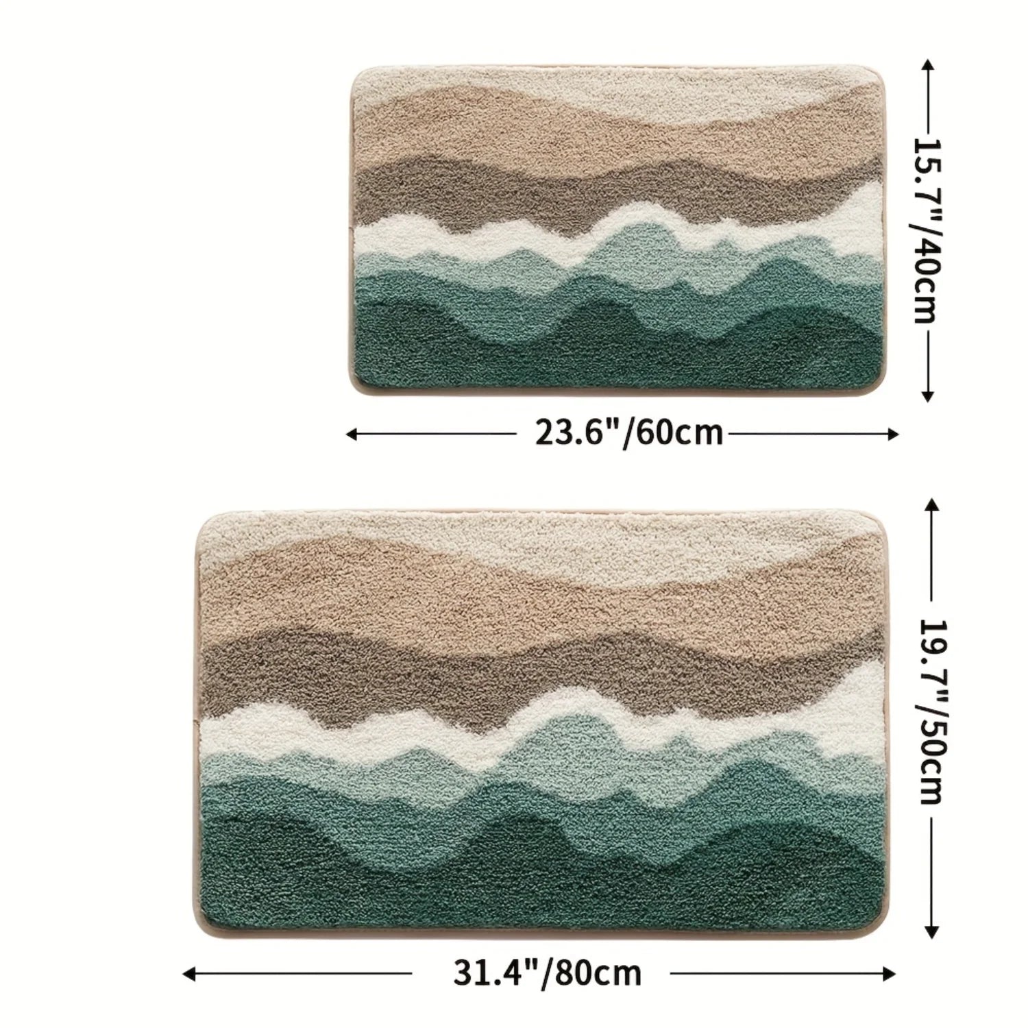 WAVE Soft – Tapete de Banheiro Antiderrapante