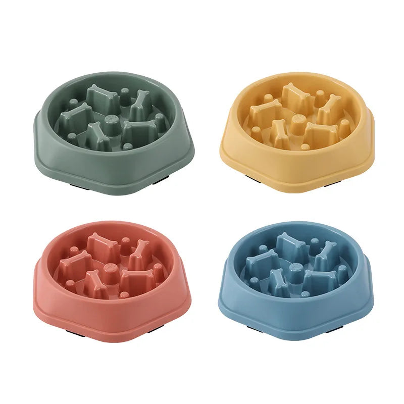 NutriPaws – Tigela Antivoracidade para Cães e Gatos com Base Antiderrapante