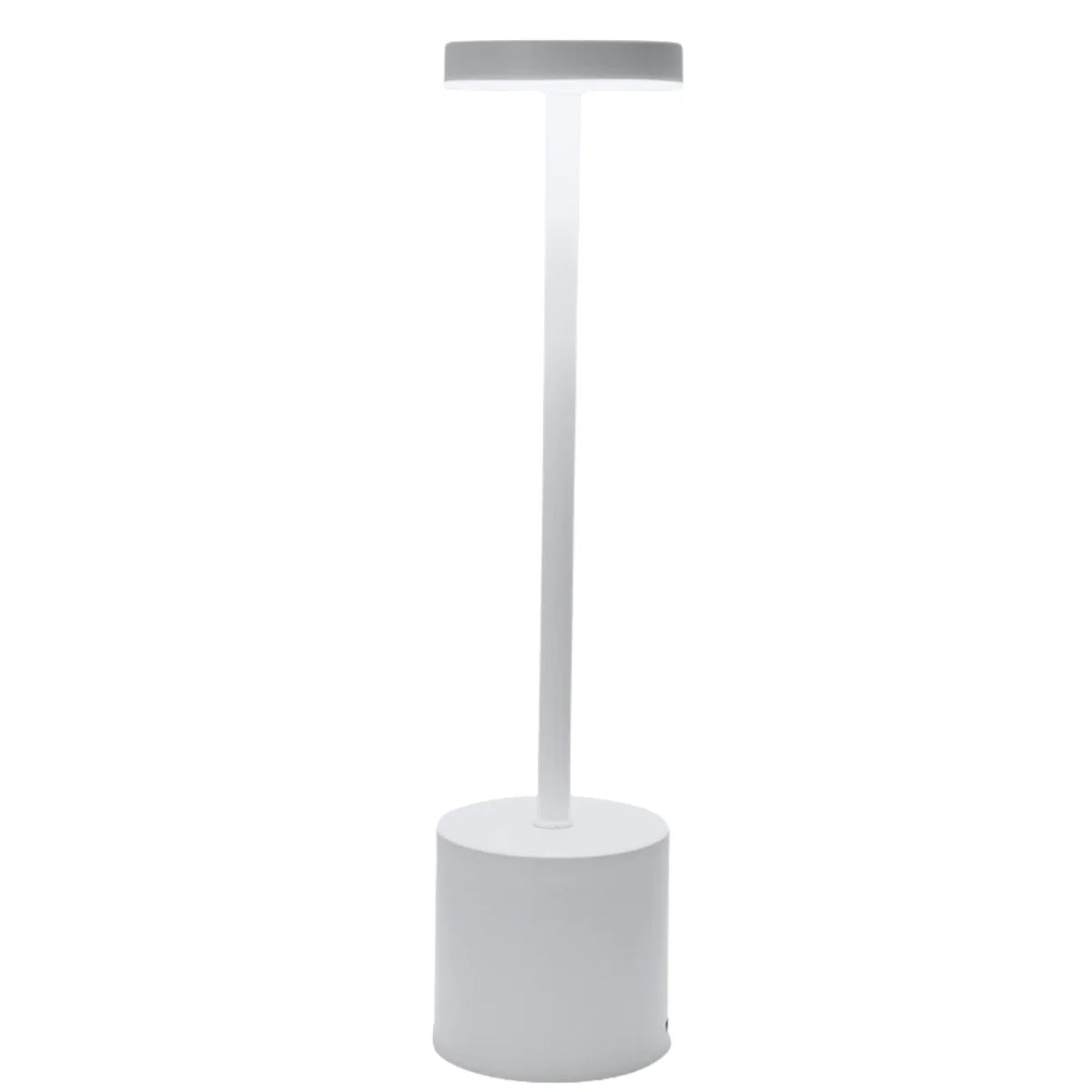 Luminária de Mesa LED Recarregável em Metal