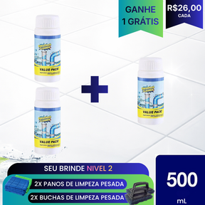 ClearDrain™ –  Pó Desentupidor com Ação Espumante 500g (Cópia)